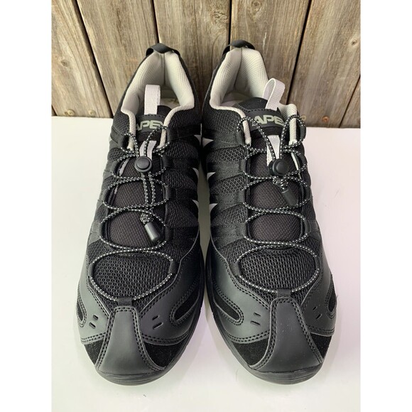 Apex A5000 Men's Black Athletic Bungee Comfort Orthopedic Diabetic Shoe 14 med - Picture 2 of 9